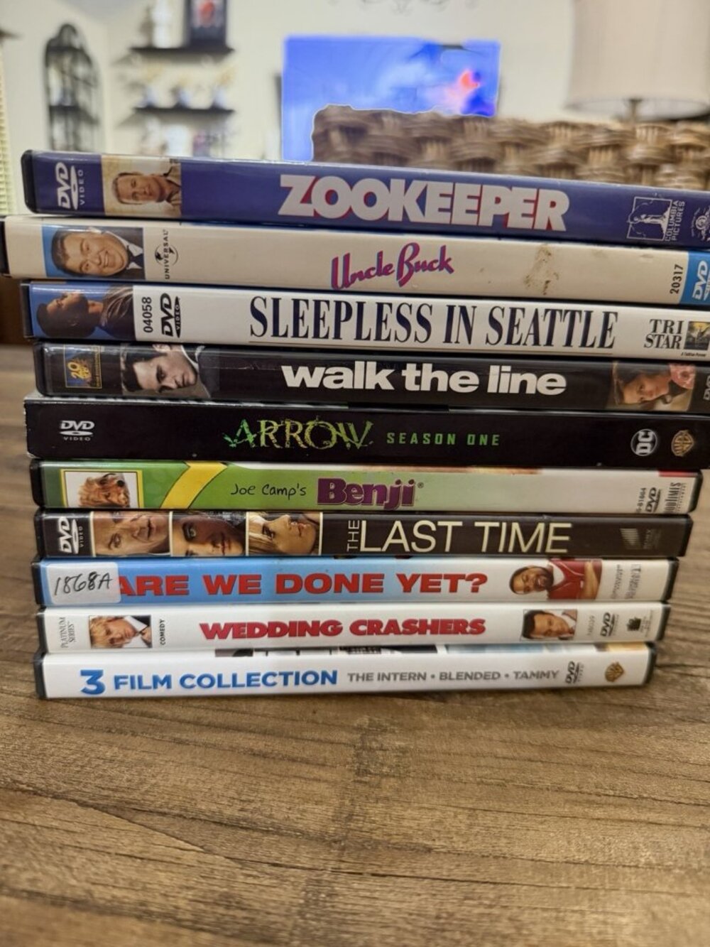 Lot Of 10 Romantic Comedy Movies W/ Arrow Season Random Bundle Lot